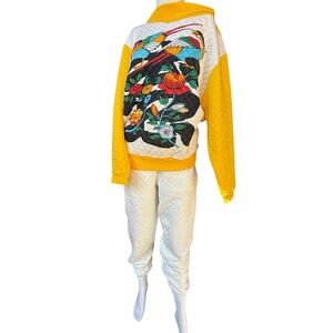RARE! Vintage 80’s Kansas Yamamoto quilted sweatshirt and pants